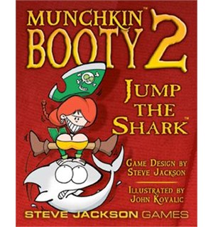 Munchkin Booty 2 Jump the Shark Exp Utvidelse til Munchkin Booty Kortspill 